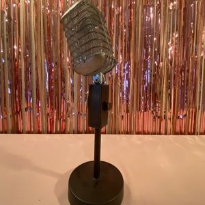 Standing Microphone Table Decor